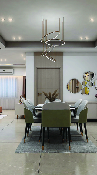 Dining room interior